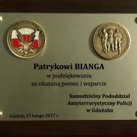 Szkolenie z jednostką Samodzielnego Pododdziału Antyterrorystycznego Policji w Gdańsku